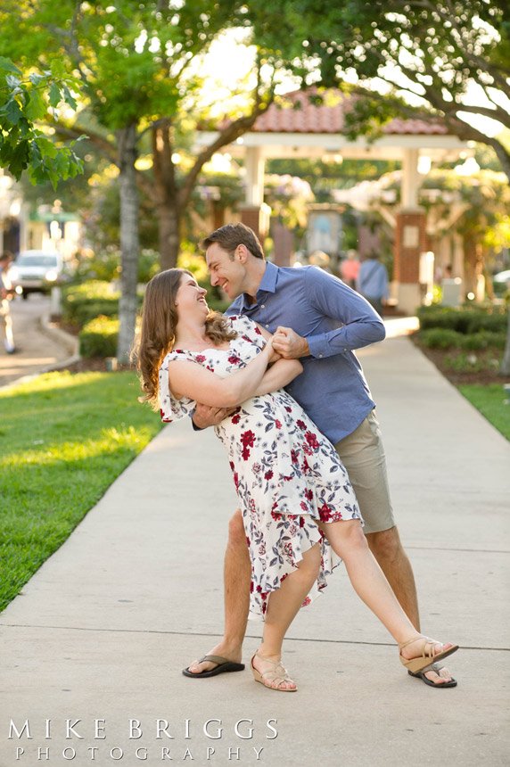 Engagement photographer Winter Garden