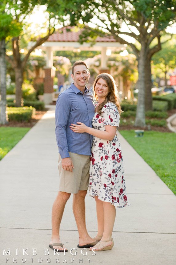 Engagement photographer Winter Garden