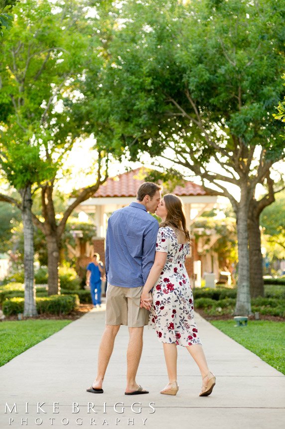 Engagement photography Winter Garden