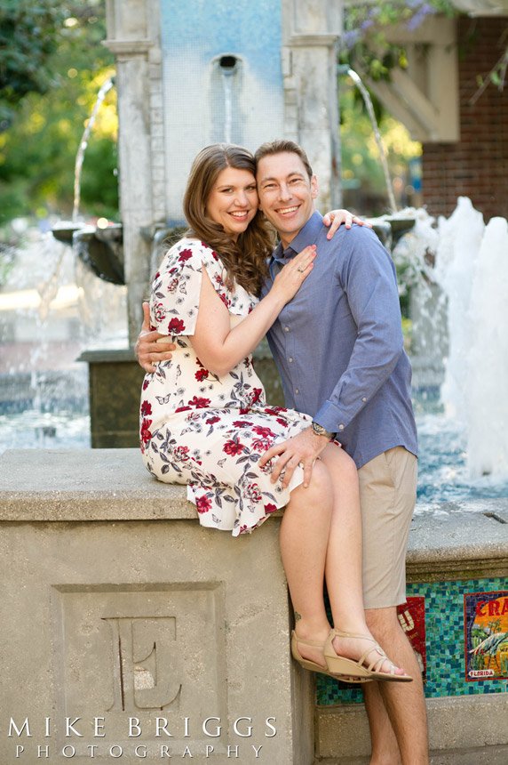 Engagement photography Winter Garden