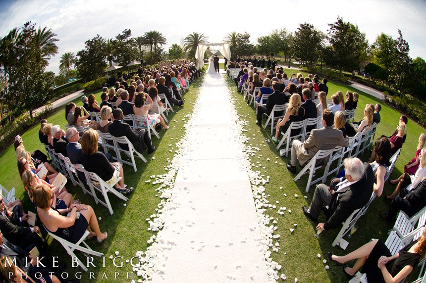 Ritz Carlton Orlando Wedding Ceremony