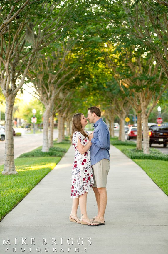 Engagement photography Winter Garden