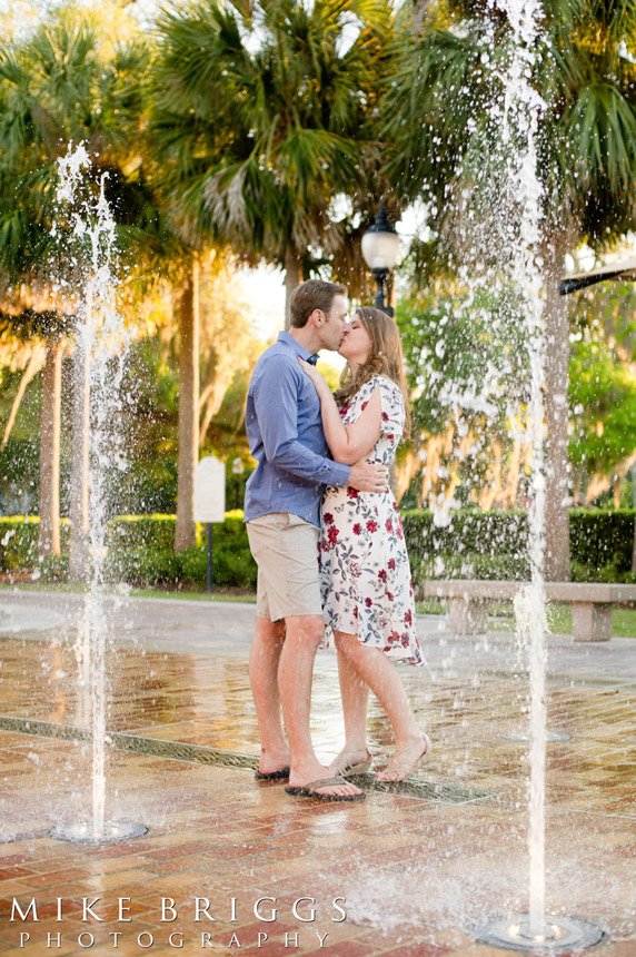 Engagement photography Winter Garden