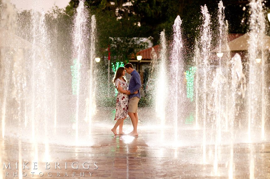 Winter Garden engagement photography