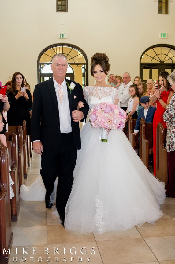 Corpus Christi Catholic Church wedding photography