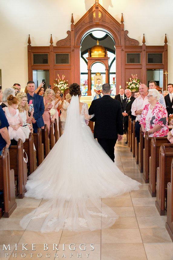 Corpus Christi Catholic Church wedding photography