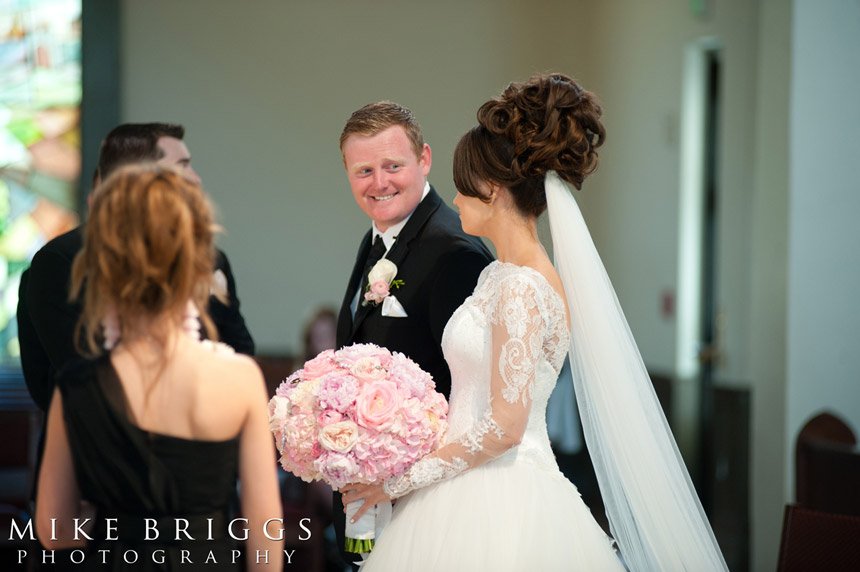 Corpus Christi Catholic Church wedding photography