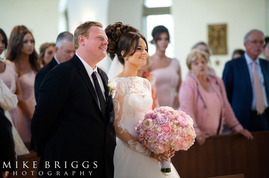 Corpus Christi Catholic Church wedding photography