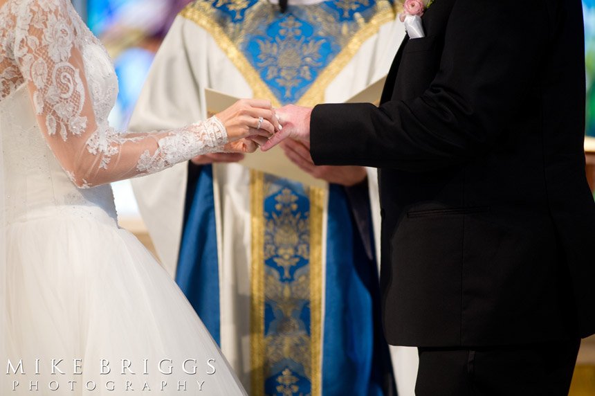 Corpus Christi Catholic Church wedding photographer